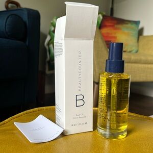 Beautycounter body oil, citrus rosemary, Full unopened 2.7oz